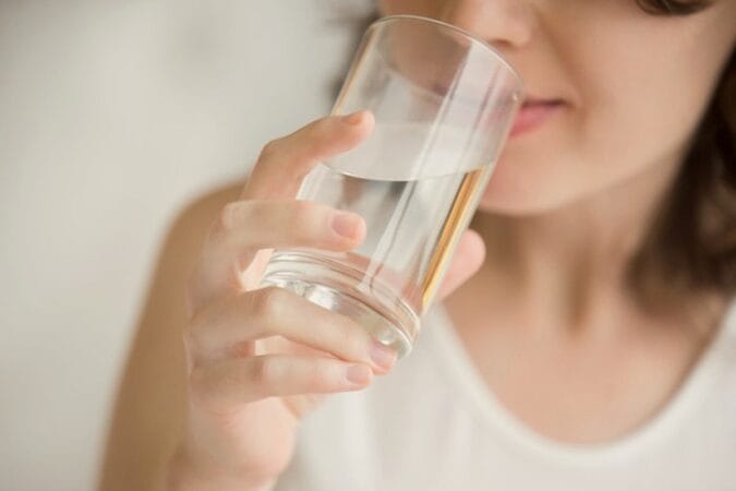 Ilustrasi diet air putih